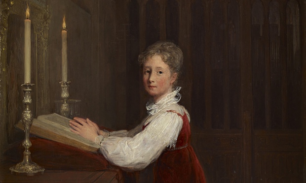 art detectives young woman kneeling prayer desk david wilkie